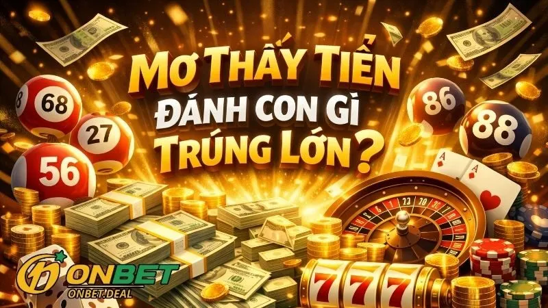 Mơ thấy tiền đánh con gì trúng lớn?